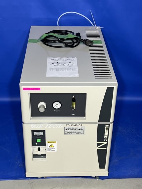 新作超激得エアーテック 窒素ガス発生装置 　AT-10NP-50CS /2018年製 　36651Y 環境測定器